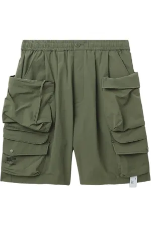 Musium Div. Cargoshorts med elastisk midja