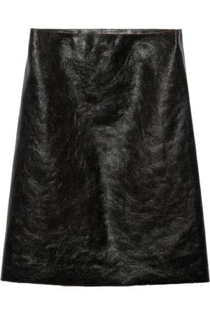 Prada Skinnkjol med sprucken effekt