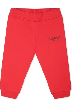 Balmain Mjukisbyxor med broderad logotyp
