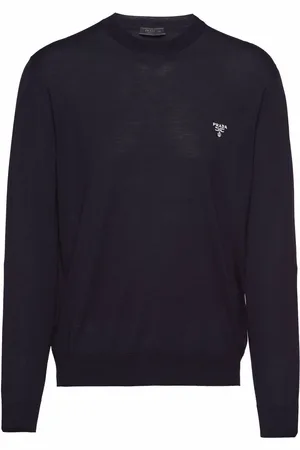 Prada Tröja med broderad logotyp