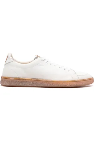 Moma Lädersneakers med platåsula