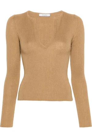 Max Mara Urlo ribbad tröja