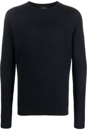 Giorgio Armani Tröja med rundad hals