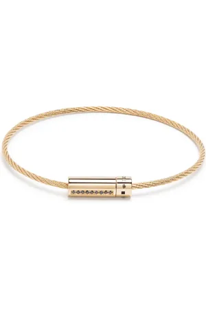 Le Gramme Diamantarmband i 18K gult guld