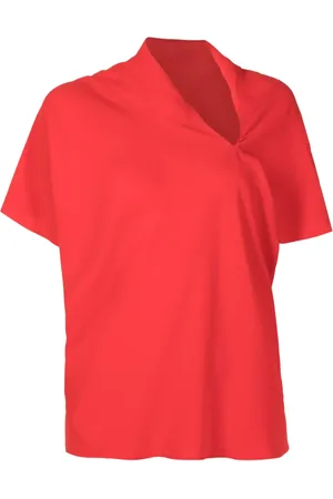 Uma Raquel Davidowicz Asymmetrisk kjol med draperad detalj