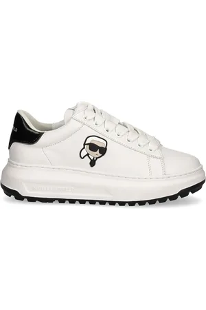 Karl Lagerfeld Kapri Karl NFT låga lädersneakers