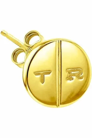 TRUE ROCKS Stiftörhänge med runt piller