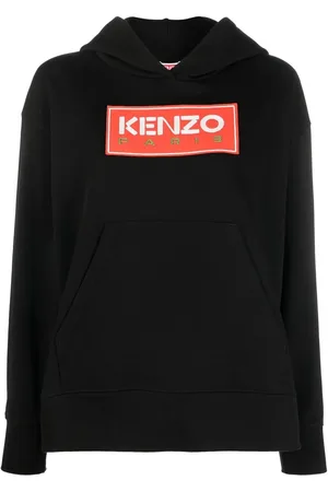 Kenzo Hoodie med logotyp