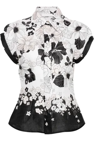 ZIMMERMANN Pop blommig skjorta