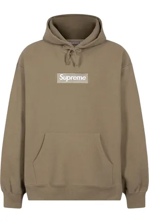 Supreme Hoodie med logotyp