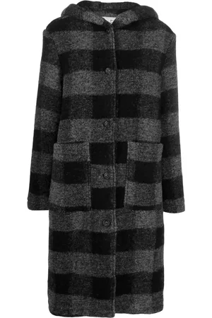 Woolrich Rutig ytterjacka med huva