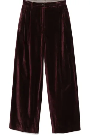 ZIGGY CHEN Sammetsbyxor