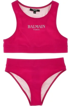 Balmain Bikini med logotyp