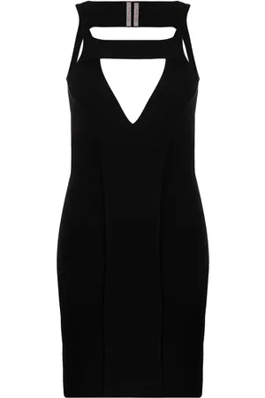 Rick Owens Sling miniklänning med utskuren detalj