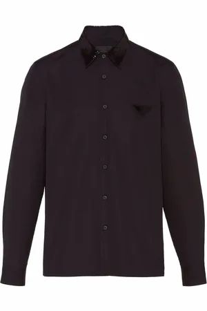 Prada Sidenskjorta med paljetter