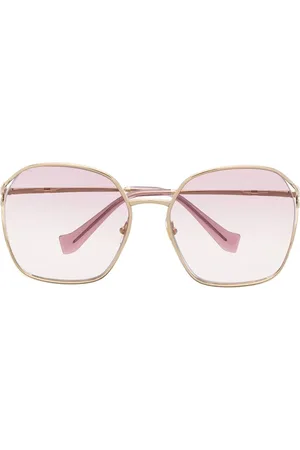 Miu Miu Fyrkantiga solglasögon i oversize