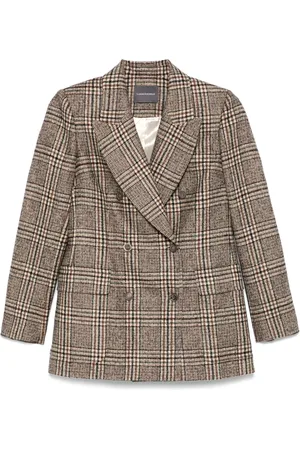LORENA ANTONIAZZI Rutig blazer