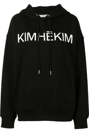 KIMHEKIM Hoodie med logotyp