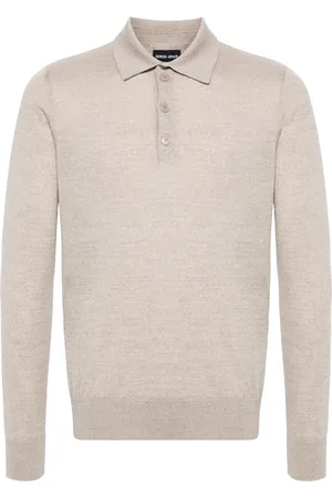 Giorgio Armani Långärmad pikétröja