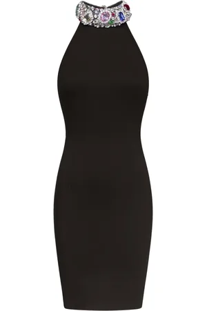 AREA Miniklänning med strass
