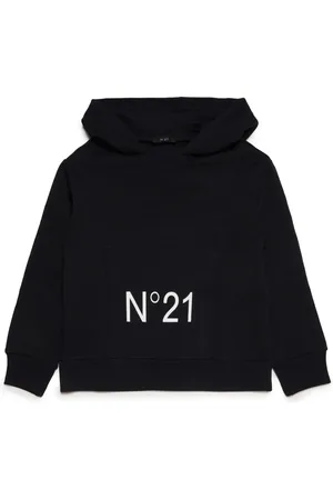 Nº21 Hoodie med logotyp