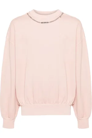 Musium Div. Sweatshirt med broderad logotyp