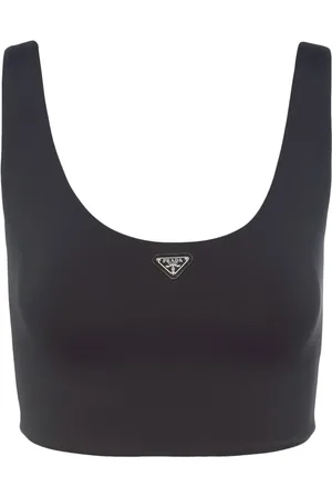 Prada Croptop med logotyp
