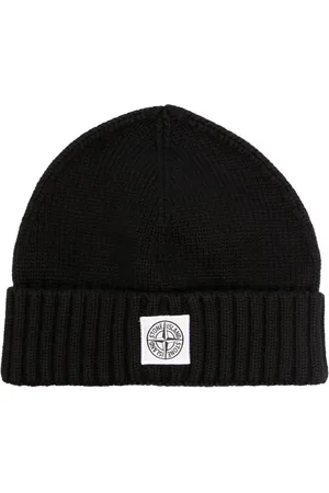 Stone Island Mössa med logotypmärke