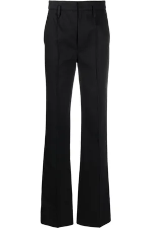 Saint Laurent Raka byxor med hög midja