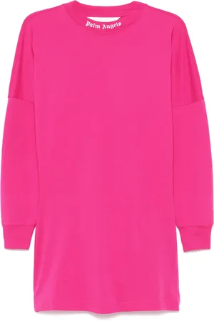 Palm Angels Miniklänning med böjd logotyp