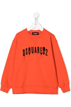 Dsquared2 Sprej sweatshirt med logotyp