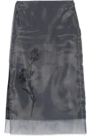 PESERICO SIGN Midikjol i organza