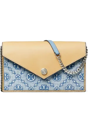 Tory Burch T axelremsväska med monogram