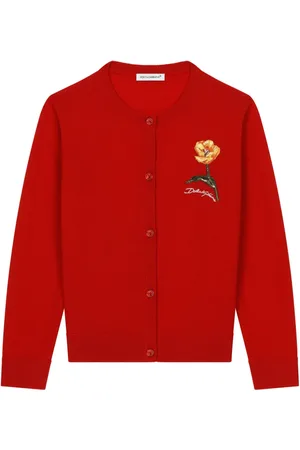 Dolce & Gabbana Stickad kofta med logotyp