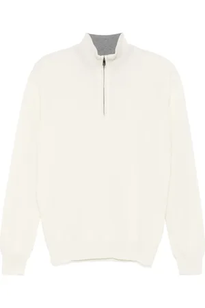 corneliani Tröja med halvpolokrage