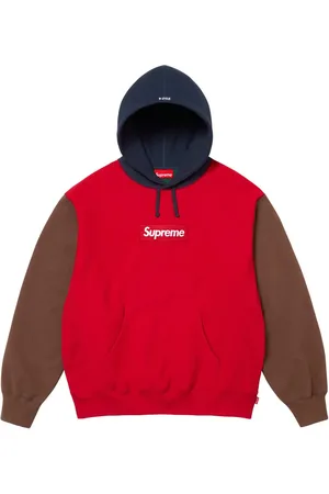 Supreme Hoodie med logotyp