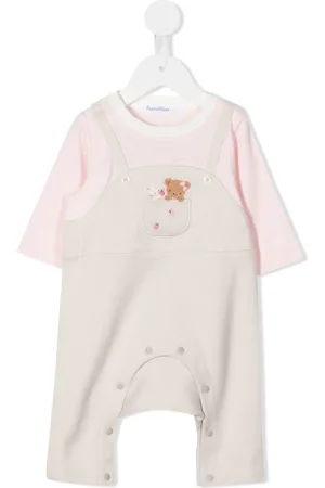 Familiar Sparkdräkt med broderad nallebjörn