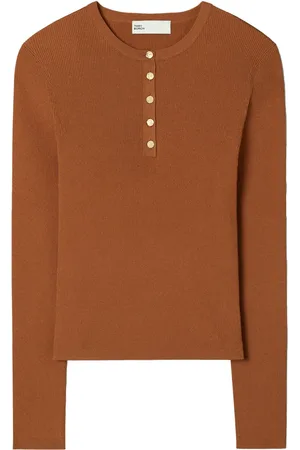Tory Burch Ribbstickad henley