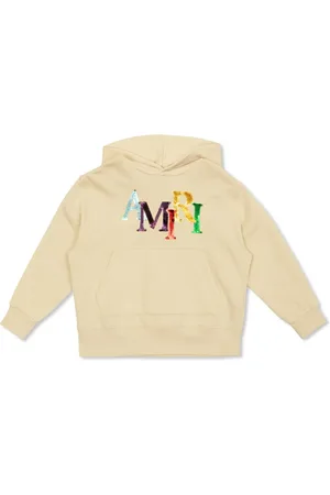 AMIRI Hoodie med paljettlogotyp