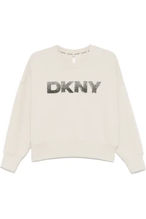 DKNY Tröja med paljettprydd logotyp