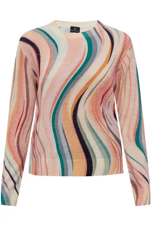 Paul Smith Swirl intarsiastickad tröja