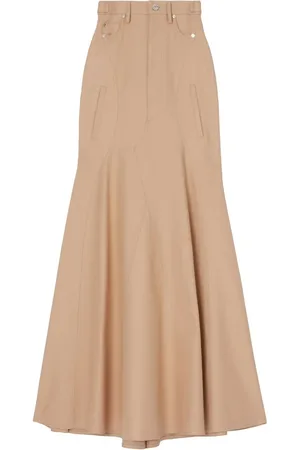 Burberry Vid kjol i gabardin