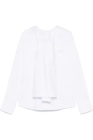 Plan C Blus med stor rosett
