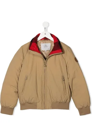 Woolrich Bayman jacka med kontrastkrage