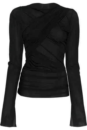 Jade Cropper Draperad topp