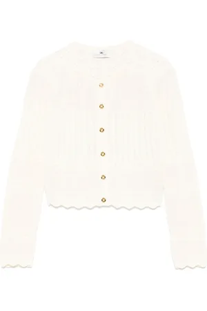 Elisabetta Franchi Stickad kofta