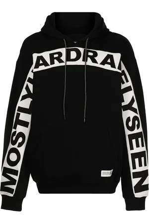 MOSTLY HEARD RARELY SEEN Hoodie med logotyp