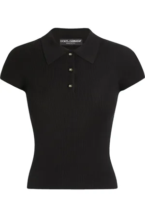 Dolce & Gabbana Ribbad pikétröja