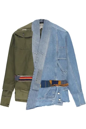 GREG LAUREN Jacka med asymmetrisk design