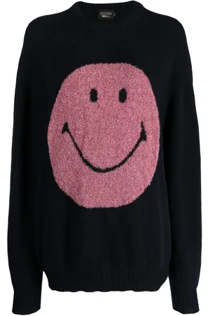 JOSHUA SANDERS Tröja med smiley och ansikte